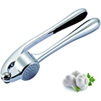 Prensa de ajos picadora de ajos de acero Aleación de zinc basculante de ajo- utensilios de cocina pequeños- aptas para…